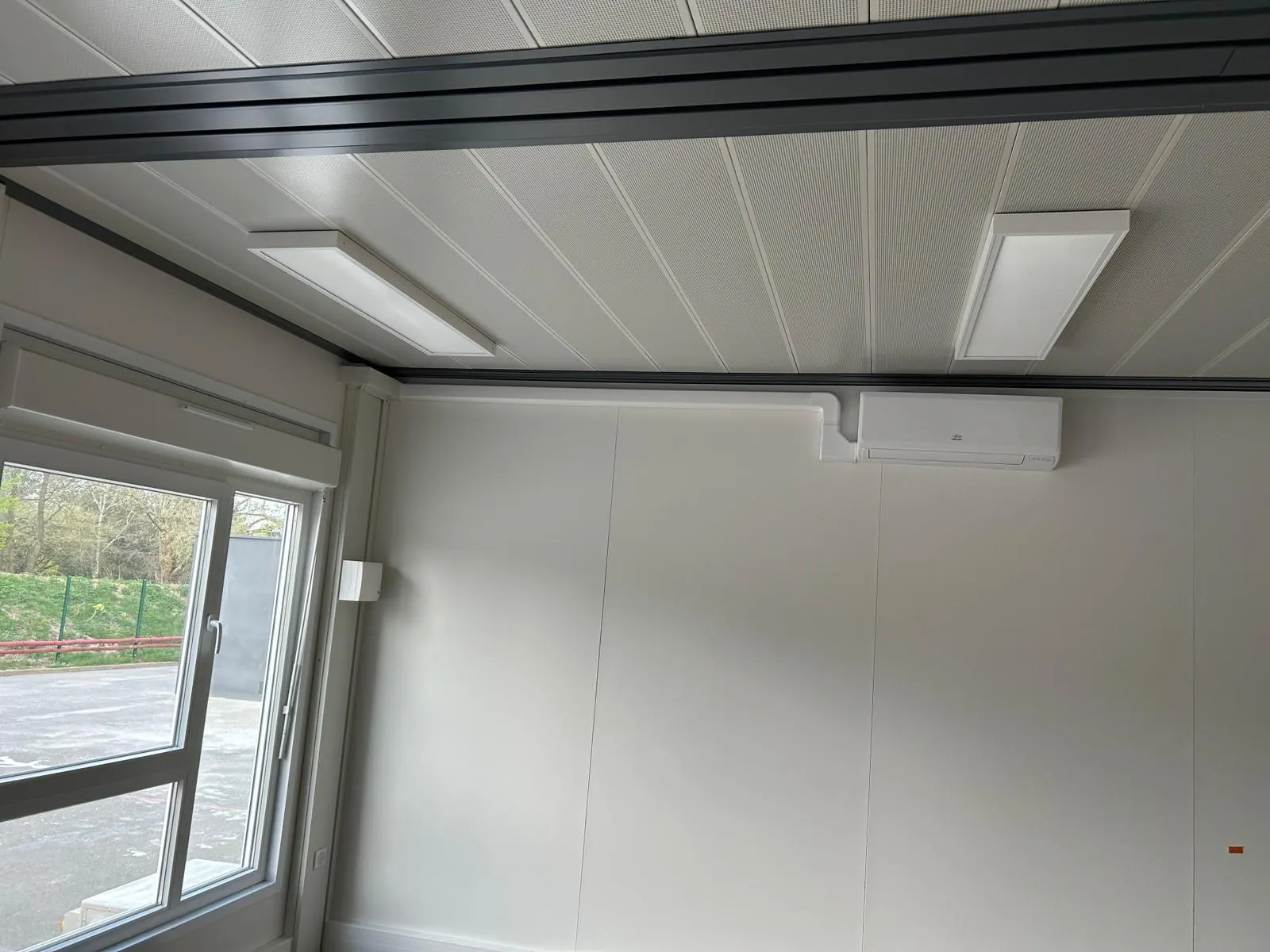 Clean, finished interior space, ready after the works